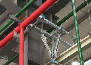 鄂州市该抗震支架的整体式支吊架结构协调性好